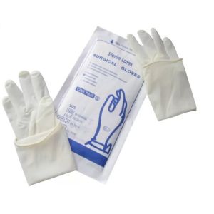 China Medical Examination Disposable Sterile Gloves  Smooth Surface Resisting Acid on sale