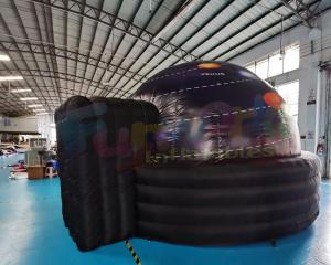 China ODM Portable Black Mini Advertising Dome Inflatable Tent on sale