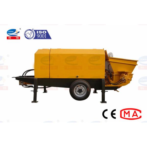 Constructional Small Concrete Pump Mobile For Mortar Floor Heating