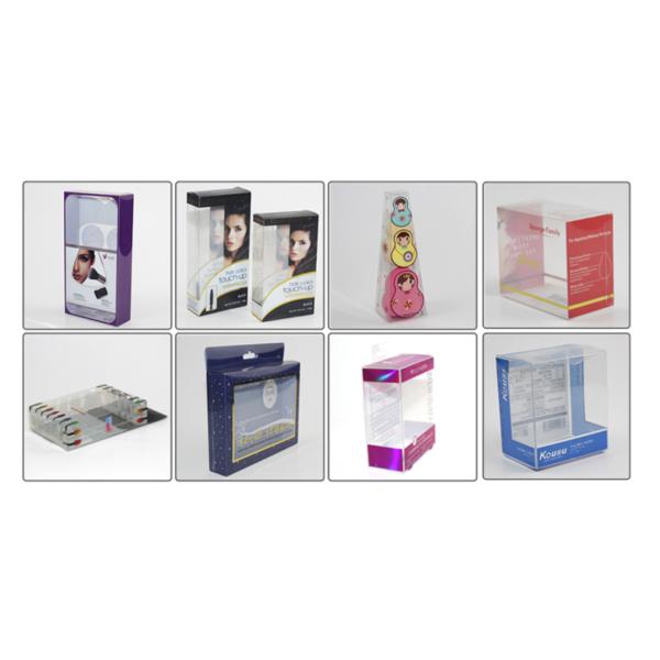 Little Plastic Presentation Box , Pvc Cylinder Packaging Box With Ribbon Bow Tube Shape