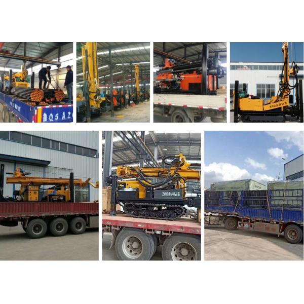 220m Rotary Hard Rock Drilling Equipment For Deep Wells