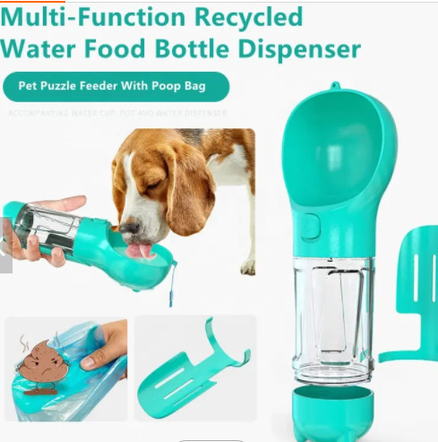 Outdoor Portable Dog Water Bottle Dispenser Leak Proof Dog Water Bottle Dispenser