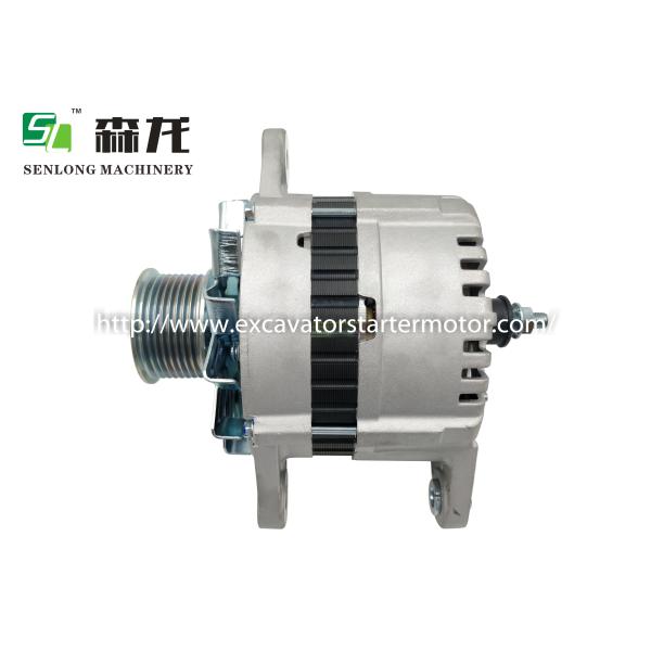 4094089, 24V 75A 8PK Cummins Alternator 6BT 6CT Lucas India，5263218，Hyundai Excavator R215LC-7 R210-7 R220LC-7
