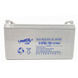 China Valve Sealed 12V 100Ah Lead Acid Batteries Rechargeable UPS 6-GFMJ-100Ah VRLA Battery on sale