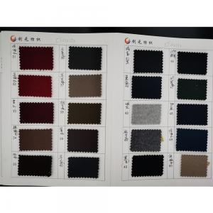 Quality Customized Loop Yarn Dyed Woven Fabric Wool Cotton Polyester Blended Fabric for Suit for sale