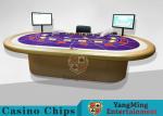 RFID Baccarat Poker Chip Table Poker Table Cloth Game Can be Designed and