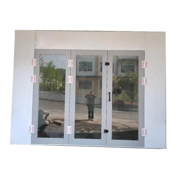 48pcs LED Lamps and 7.5KW Exhaust Fan CE Approved Spray Booth for Automotive Painting