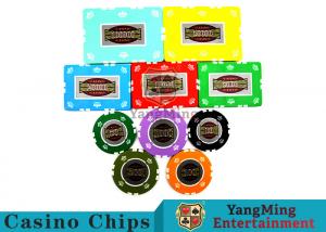 China RFID Crown Clay Casino Chip Set With UV Anti - Fake Aluminum Case on sale