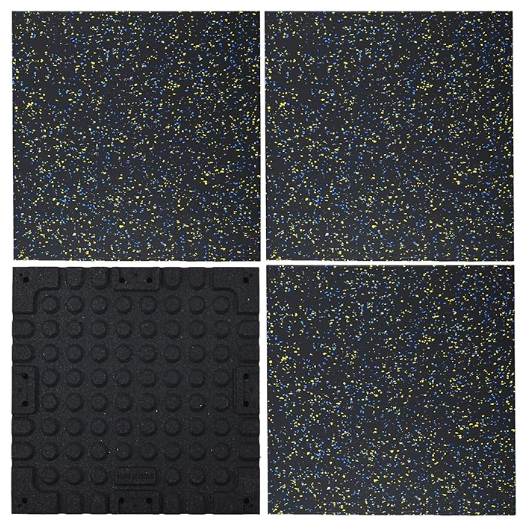 Buy cheap Gym Rubber Flooring Tile EPDM Rubber Sheet in Different Size from wholesalers