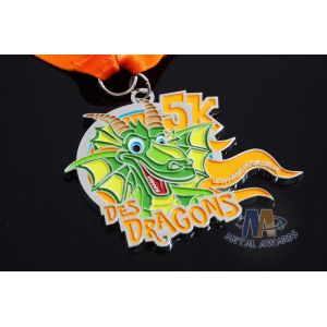 Dance Metal Award Medals , Custom Design Personalized Medals Bespoke Sublimated