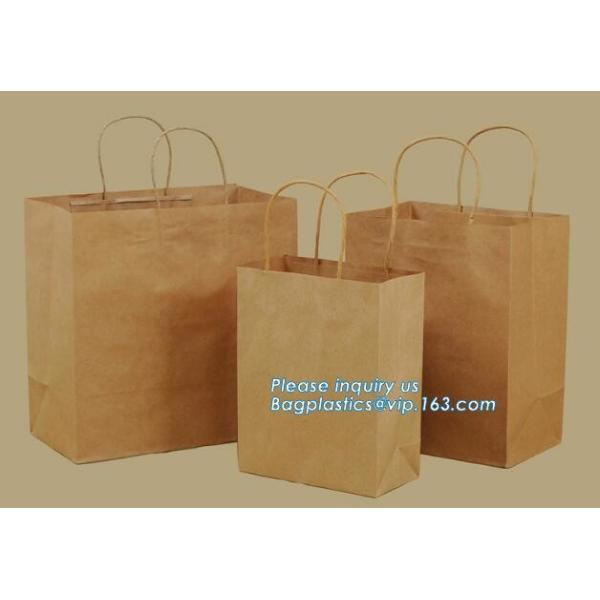 Food Grade Packaging Biodegradable Kraft Paper Rice Paper Bag,1kg 5kg food grade Rice package brown kraft paper packagin