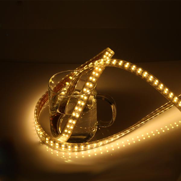 Led flexible strip light 220V SMD2835 double row 156leds/m led strip three row 180leds per meter led strip light/led lig