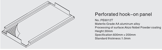 Interior Roof Board Perforated Metal Ceiling Aluminium Panel Fireproof Aluminum Suspended Ceiling
