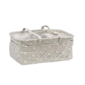 Quality Personalized Diaper Caddy Basket , Portable Baby Diaper Organiser for sale