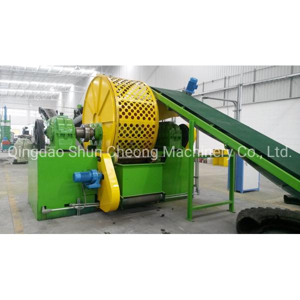 Labor Saving Rubber Crushing Mill , Used Tyres Recycling Plant (XKP-560)