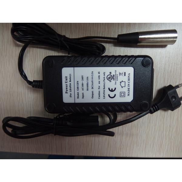 Lithium-Ion/Polymer/LiFePO4 Battery Pack Charger with LED Indicator