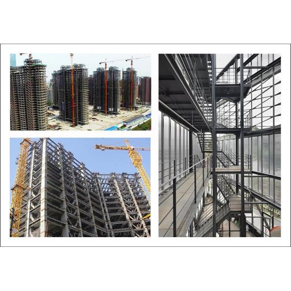 ISO9001 Welded H section steel Custom Steel Frame Homes