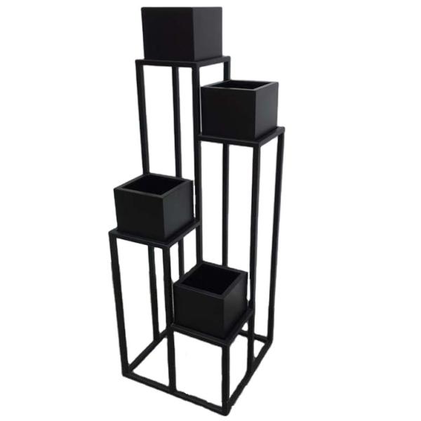 Wholesale home garden metal flower pot rack metal flower stand