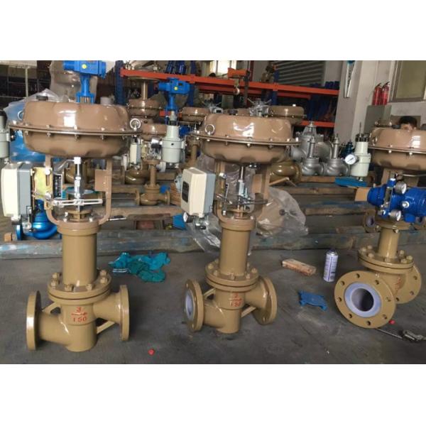 WCB Carbon Steel Pneumatic Control Valve API6D O Type Shut Off Ball Valve