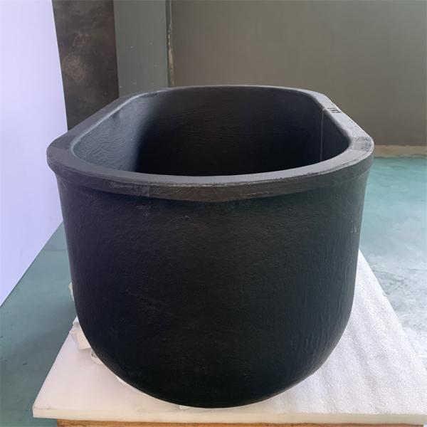 Laboratory / Industrial Large Graphite Crucible Chemical Resistant