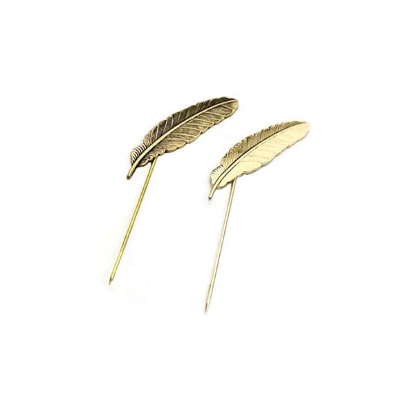 Long Needle Pin Brooches Enamel Lapel Pins Badge Stick Mens Shirt Accessories