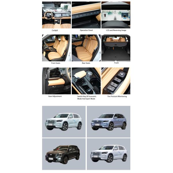 China Geely EV Second Hand Vehicles Electric Mini SUV Hybrid Car