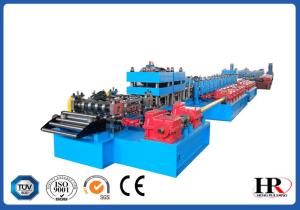 China Highway Guardrail Roll Forming Machine , Crash Barrier Roll Forming Machine on sale