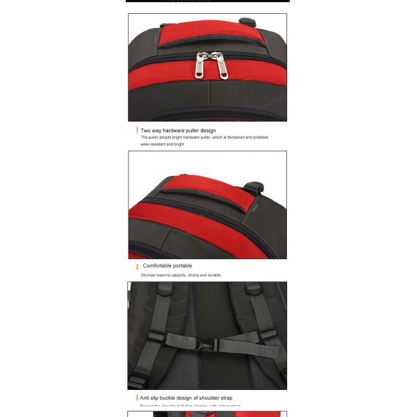 40L 60L 80L Waterproof Hiking Backpack ISO Lightweight Camping Backpack