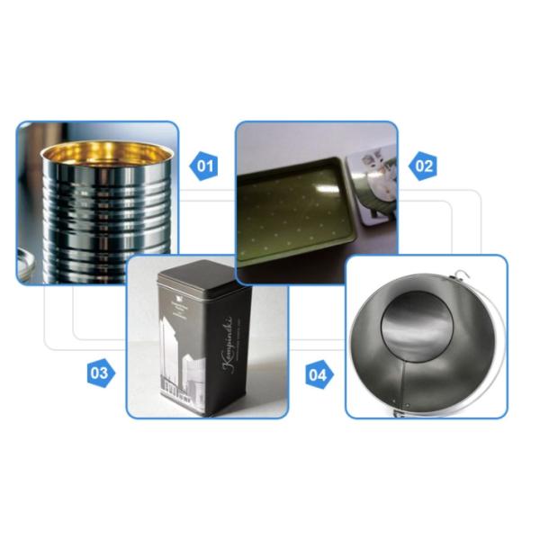 T4 5 . 6 / 2.8 Tin Coated Steel Sheet / Electrolytic Tinplate T1-T5 Food Grade