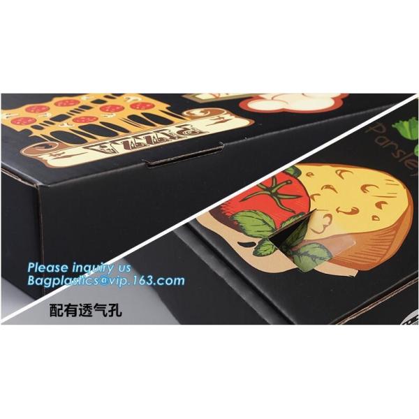 Take out Food Packing food containers Biodegradable Lunch Box Disposable Kraft Paper Box,brown kraft paper food box / Wh