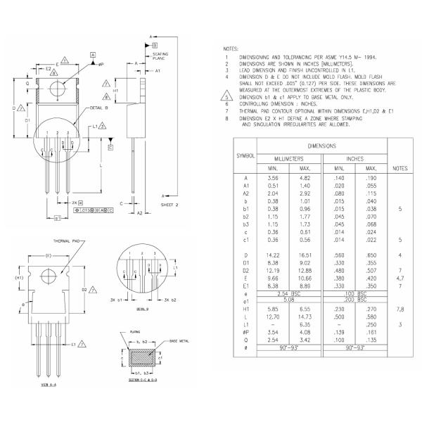 IRFB4227PBF 200V/195A MOSFET with Ultra-Low 4.5mΩ Rds(on) TO-220 Package Logic-Level Drive Avalanche Rated Fast Switching High Efficiency Robust