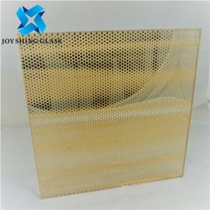 Quality Customized Decorative Ceramic Fritted glass , Silk Screen Printing Glass For Window for sale