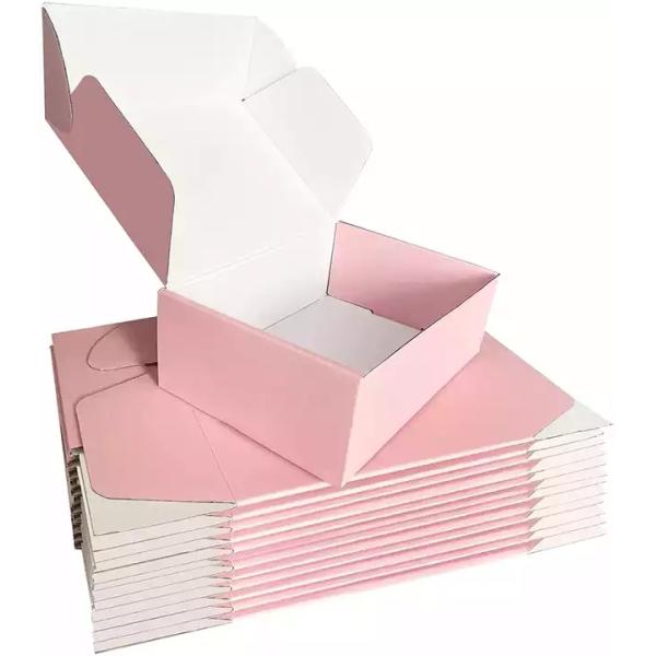 Latest Design Yellow Corrugated Carton Packaging Gift Boxes Mailer for Packaging Needs