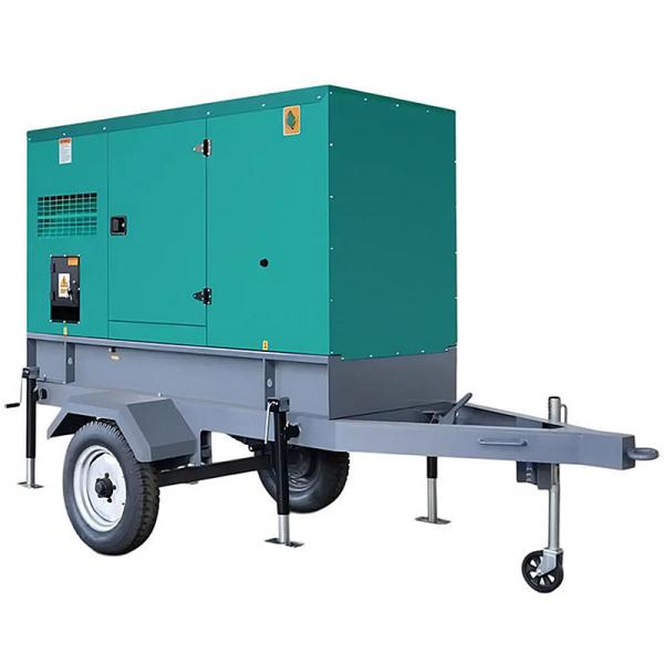 Mobile Diesel Generator Set School Diesel AC Generator Air Cooled Three Phase Diesel Generator