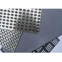 China 1mm Hole  Hexagonal Sheet Aluminum Perforated Metal Mesh Grille Sheet for sale