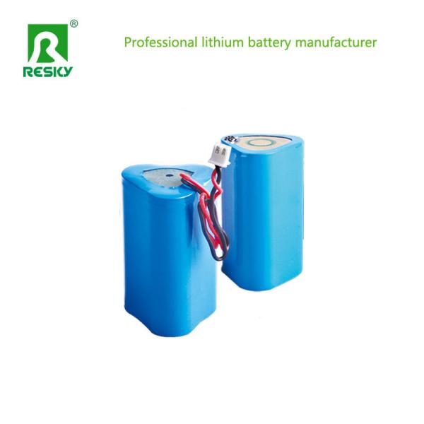 18650 Lithium Ion Battery Pack 3s 11.1v 2600mAh For CCTV Camera