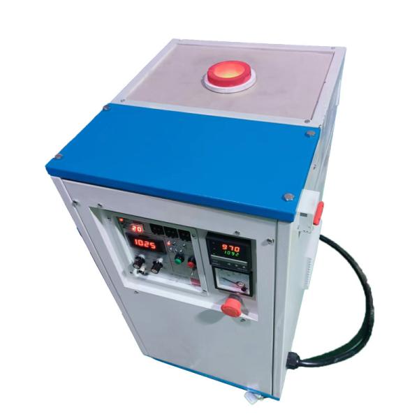 Precious Metal Induction Smelting Furnace Application In Gold / Silver / Zinc