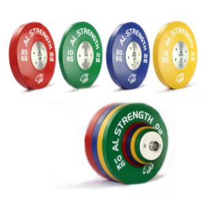 China OEM LBS Dumbbell Bumper Plates Weightlifting 45 Lb Bumper Plates on sale
