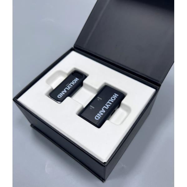 4C Decorative Magnetic Gift Boxes UV Finishing Bamboo Pulp Packaging