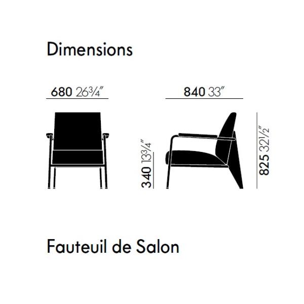 FAUTEUIL DE SALON unique design metal frame customized jean prouve style fauteuil sofa fauteuil de salon for living room