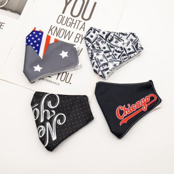 Customize Cute 100% cotton fabric printed logo face masks,PM2.5 face masks,many colors are available