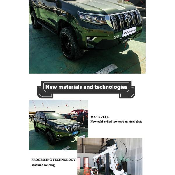 Anti Scratch Off Road Front Bumper Auto Car 60x15.7x9.8 Inch