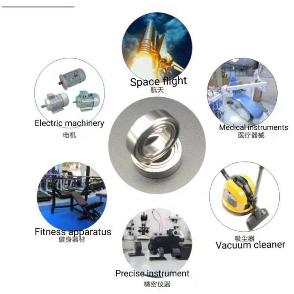 High Strength Deep Groove Ball Bearing 6007ZZ 35x62x14mm Chrome Steel Bearing