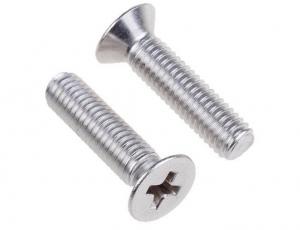 Quality DIN 965 Cross Recessed Countersunk Head Screws / Philip Driver CSK Head Bolt for sale