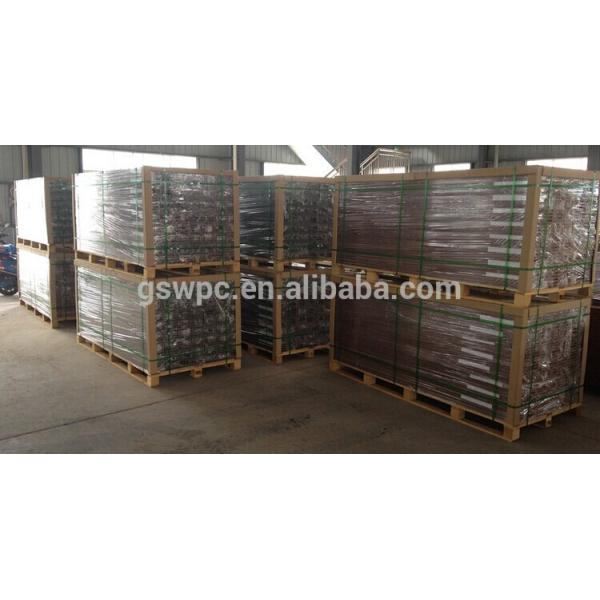 Temporary Wood Plastic Composite Flooring 205 X 20MM Fireproof Wpc Wall Panel Outdoor