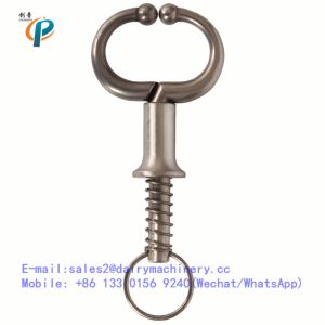 Bovine nose clamp , nose lead , nose tongs , nose grip , bulldog , bull-holder