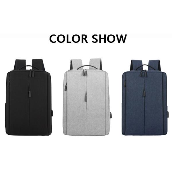 Sympathybag New Backpack Men's Business Computer Bag Large Capacity Usb Charging Backpack Leisure School Bag