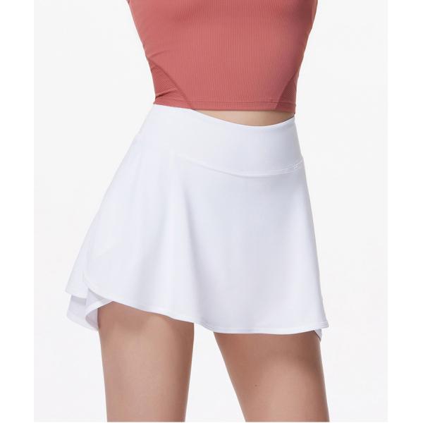 Logo Stamp Women'S Short Skirt Casual Outdoor Sports Girls Skirt Slim Fit Badminton Tennis