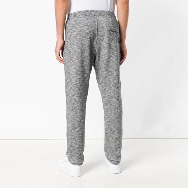 Wholesale Unisex Grey Plain Jogger Sweatpants Nylon Track Pants Men Plain Sweat Pant