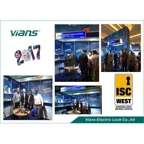 High holding force Shear electronic keyless door lock Waterproof with Lock Signal